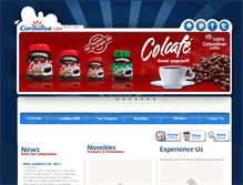 Tablet Screenshot of cordialsausa.com